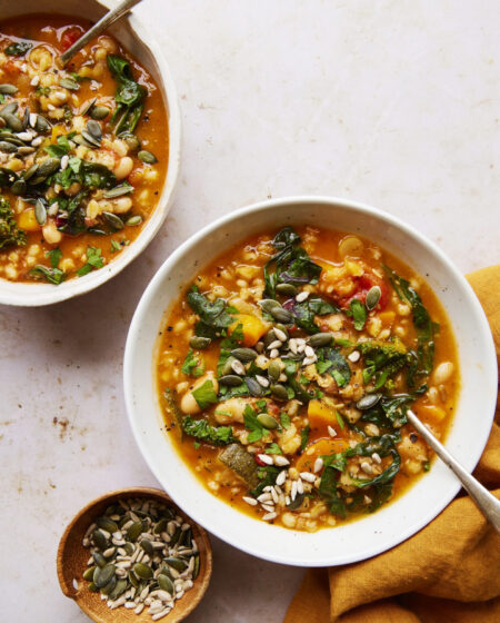 Vegetable & Pearl Barley Soup Recipe