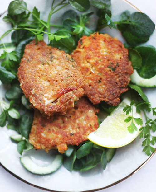 Crab Cakes with Homemade Mayo Recipes