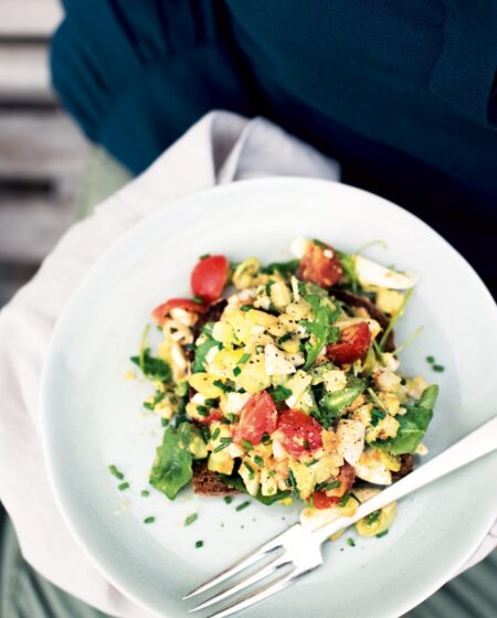 Egg Breakfast Salad Recipe