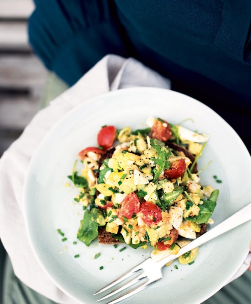 Egg Breakfast Salad Recipe