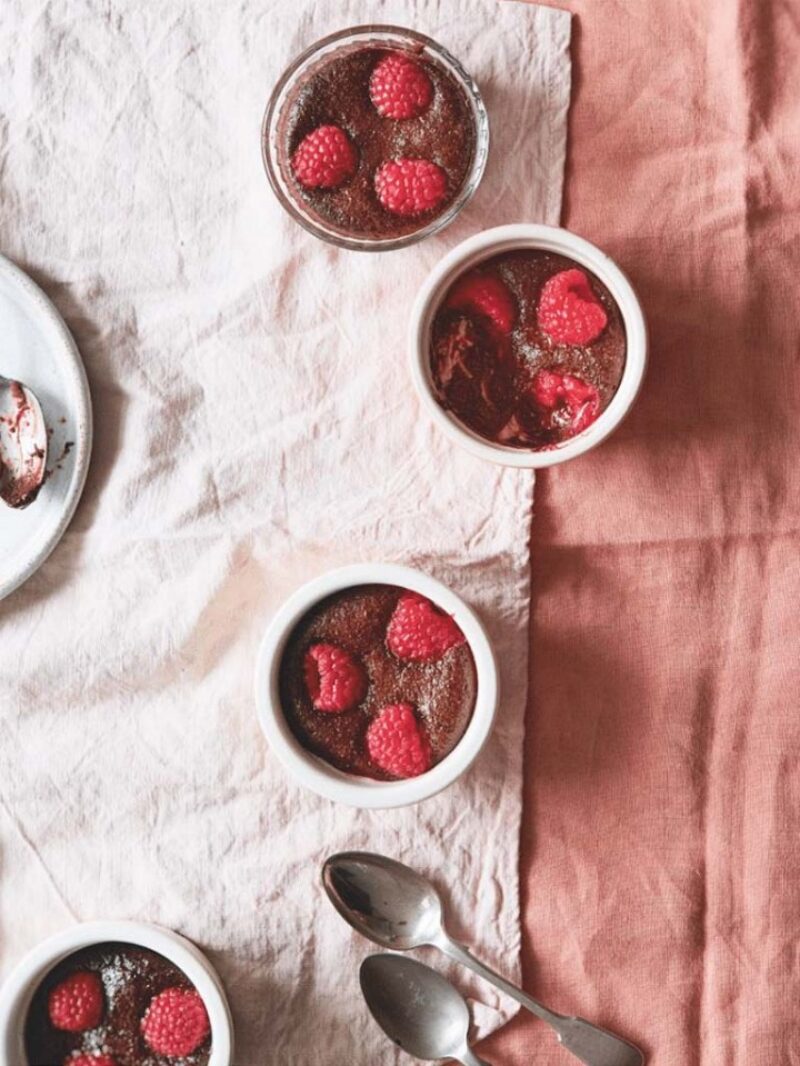 Chocolate Raspberry Pots Recipe