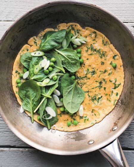 Herby Green Omelette Recipe