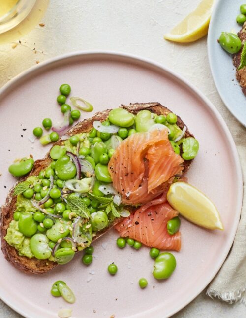 Avocado and Broad Beans on Toast Recipe