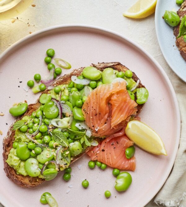 Avocado and Broad Beans on Toast Recipe