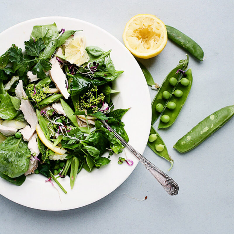 Summery Lemon & Herb Warm Chicken Salad Recipe