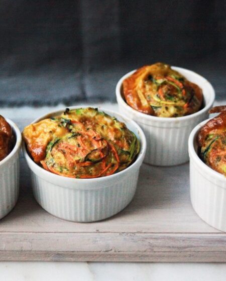 Vegetable Soufflé with Parsley, Sage & Rosemary Recipe