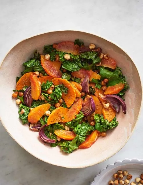One-Tray Roasted Winter Salad Recipe