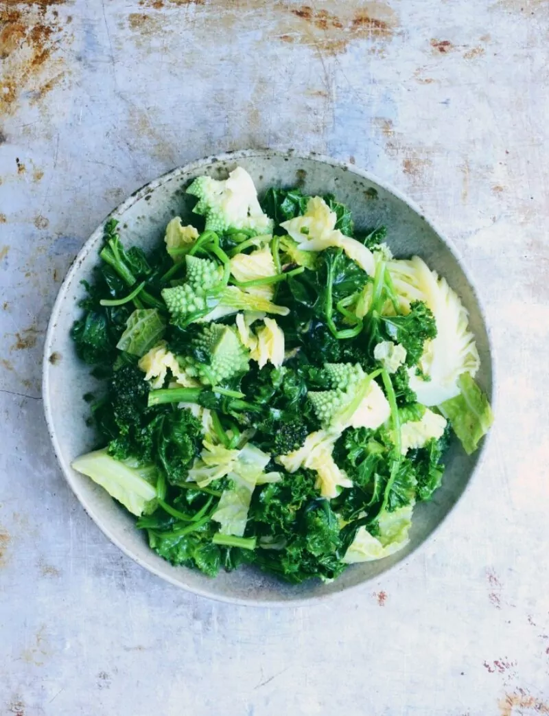 Steamed Greens Recipe