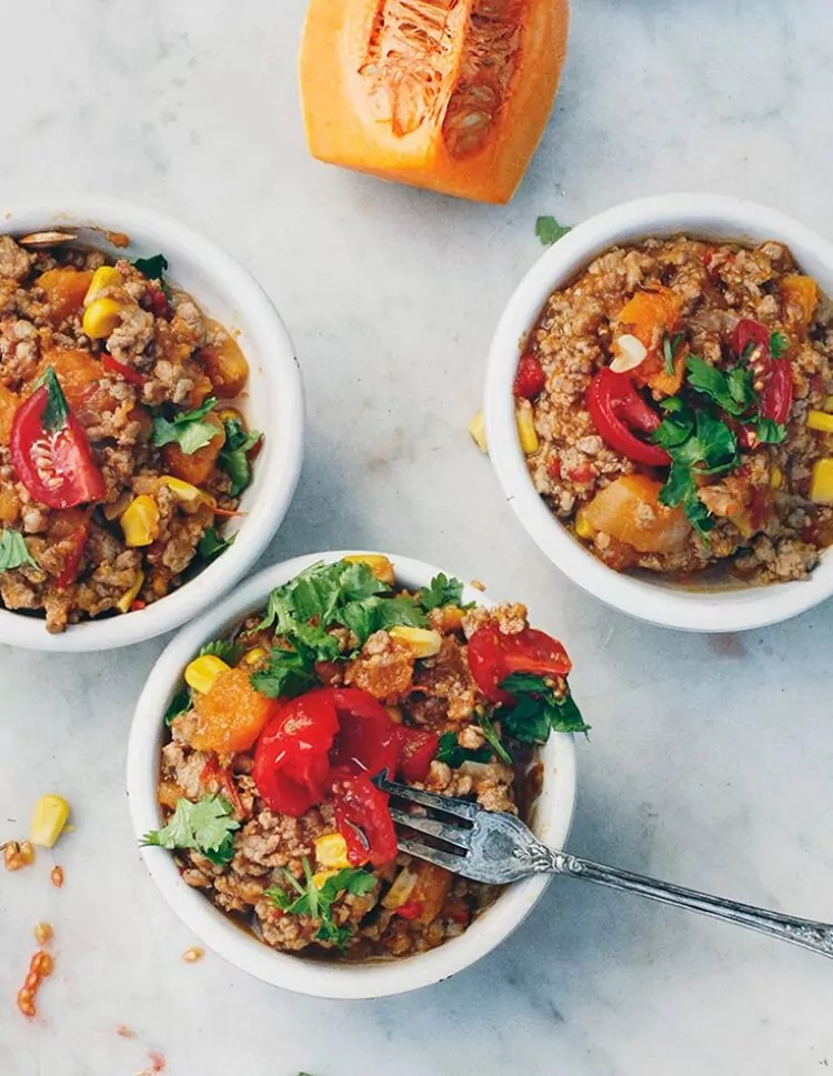 Turkey & pumpkin chilli recipe Turkey & pumpkin chilli recipe