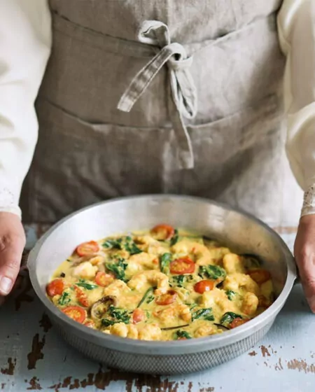 Simple Prawn, Coconut & Aubergine Curry Recipe