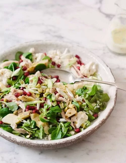 Chicken, Cauliflower & Pistachio Salad Recipe