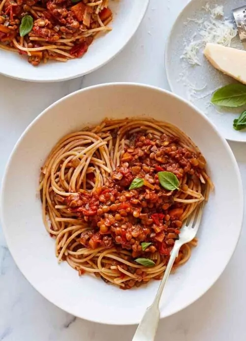 Lentil & Mushroom Ragu Recipe Lentil & Mushroom Ragu Recipe